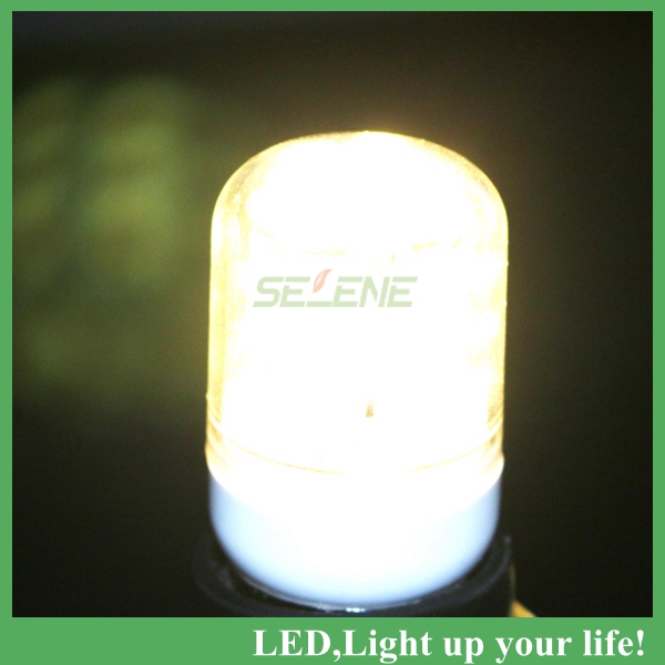 whole10pcs/lot led spotlight led corn light lamp bulb lighting e27 smd5050*27leds 4w 220v