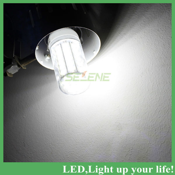 2pcs/lot e27 smd5730 ac110v/220v led corn bulb e27 18w 56led 5730 warm white /white lamp,5730smd led lighting