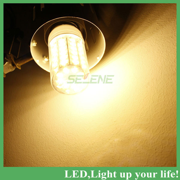 5pcs/lot smd 5730 e14 ac220v-240v 18w led bulb lamp 56leds warm white/white 5730 smd led corn bulb candle light,