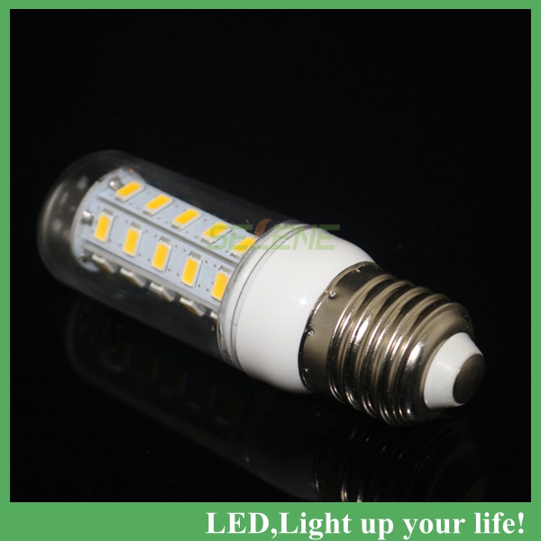 6pcs led lights new arrival e27 ac220v-240v 12w led lamp 36leds smd 5730 e27 warm white/white led corn bulb lamp light