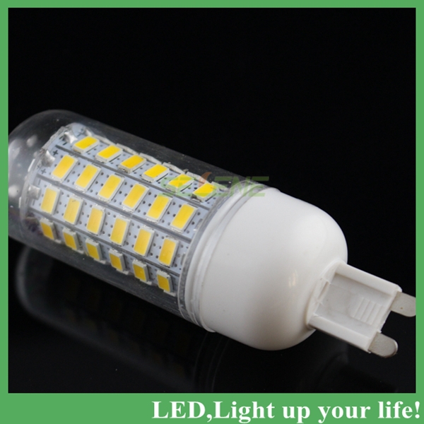 newest 10pcs/lot g9 bulb led lighting smd5730 ac220v led corn bulb lights g9 20w 69led 5730 smd led corn lamp
