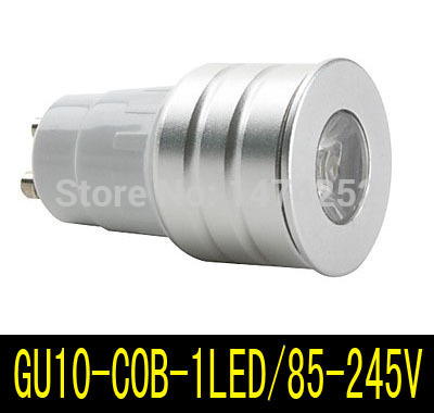 gu10 high power cob 85-245v energy-saving led lamp 3w cold white / warm white led lighting zm00095/zm00096