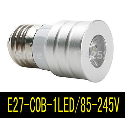 new e27 high power cob 85-245v line energy-saving led lamp 3w cold white / warm white led lighting zm00097/zm00098
