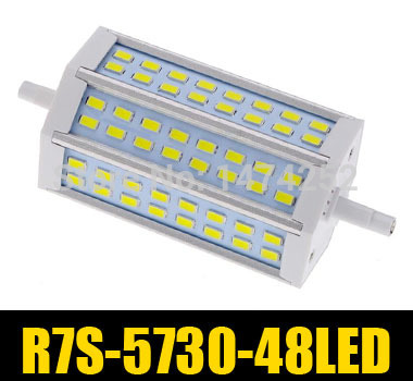 r7s 15w 48 smd 5730 chip bulb corn lights lamp ac220v energy saving replace halogen floodlight zm00540/zm00541