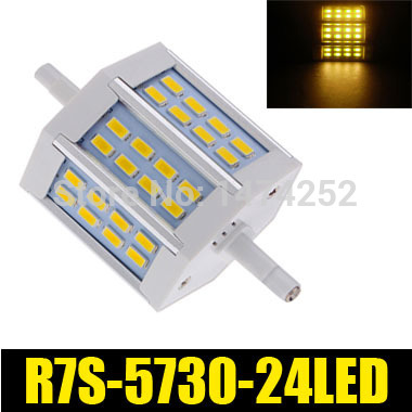 r7s led 10w smd5730 r7s 24led 78mm j78 bulb light halogen lamps floodlight zm00536/zm00537