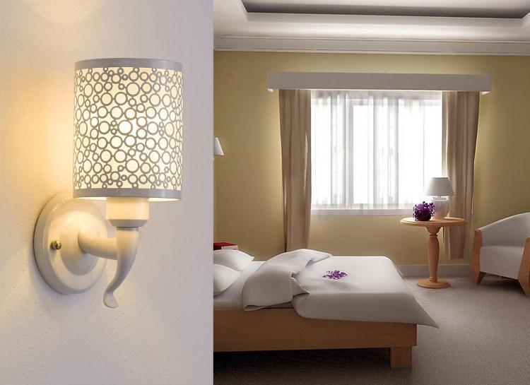 modern fashional househoud style wall lamp with 1 shade,whole price wall light for bedroom,living room,passageway decoration