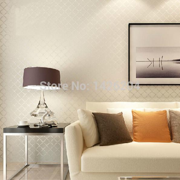 3d delicate foam noble lattice bedroom living room wall paper modern,3d luxury embossed flocking wallpaper roll
