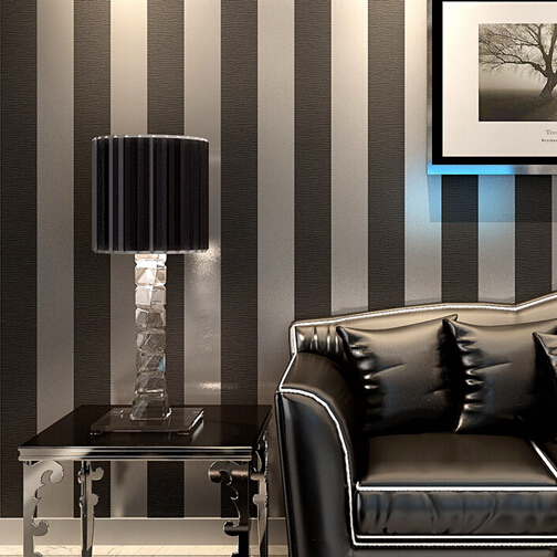 living room wallpaper stripes wallpaper backgrounds plain wall paper modern black wallpaper 4 colors