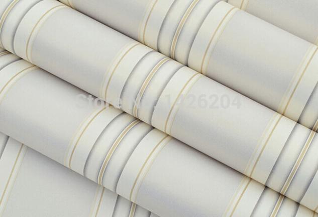 modern pure paper vertical striped wallpaper for bedrooms,wall paper rolls,papel de parede listrado,