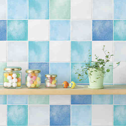 modern kitchen wallpaper adhesive waterproof wallpaper for bathrooms washable wall paper tiles stickers in the kicthen