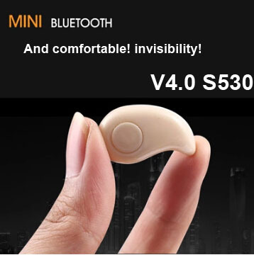 s530 mini wireless bluetooth earphone stereo headphones headset with microphone gray silver black blue pink zm01101