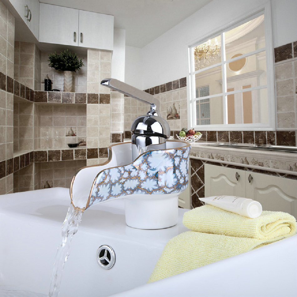 e-pak ceramic spout deck mounted single handle l92682 bathroom basin sink faucet