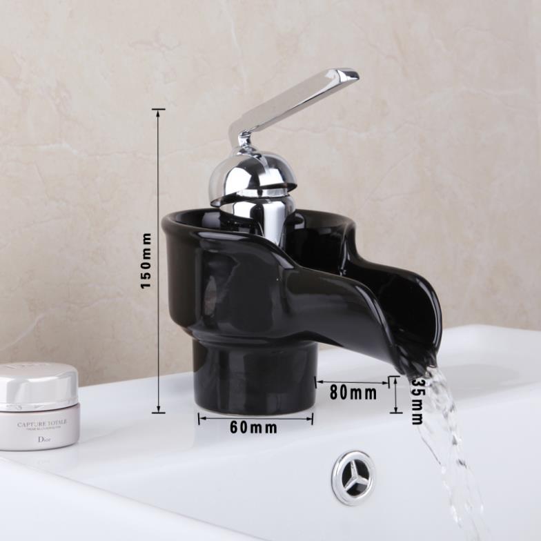 e-pak traditional black deck mounted single handle ceramic spout single handle l92681 bathroom basin sink faucet