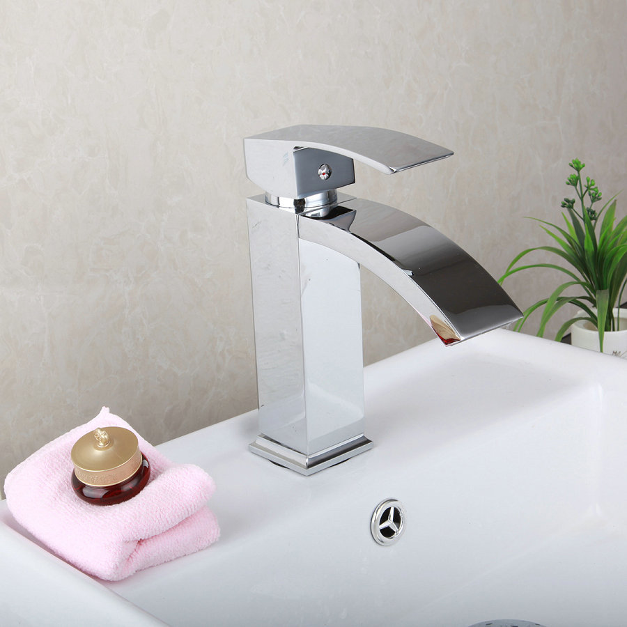 e-pak well sold deck mounted single handle l8319/1 bathroom chrome finish bathroom basin sink faucet