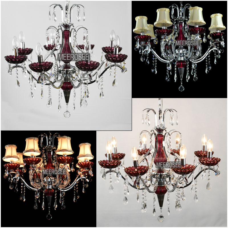 french vintage chandelier crystal light fixture 8 arms lustre crystal hanging chandelier lighting md5383 d690mm h670mm - Click Image to Close