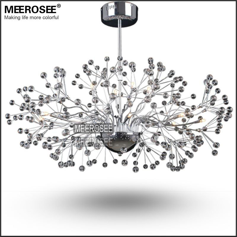 large 15 lights glass chandelier lighting floral french vintage glass lustre light suspension lamp md2396 d1000mm h600mm