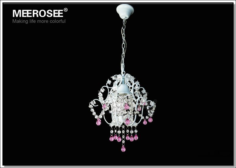 vintage mini crystal chandelier light fixture cottage princess crystal lamp lustre light for bedroom